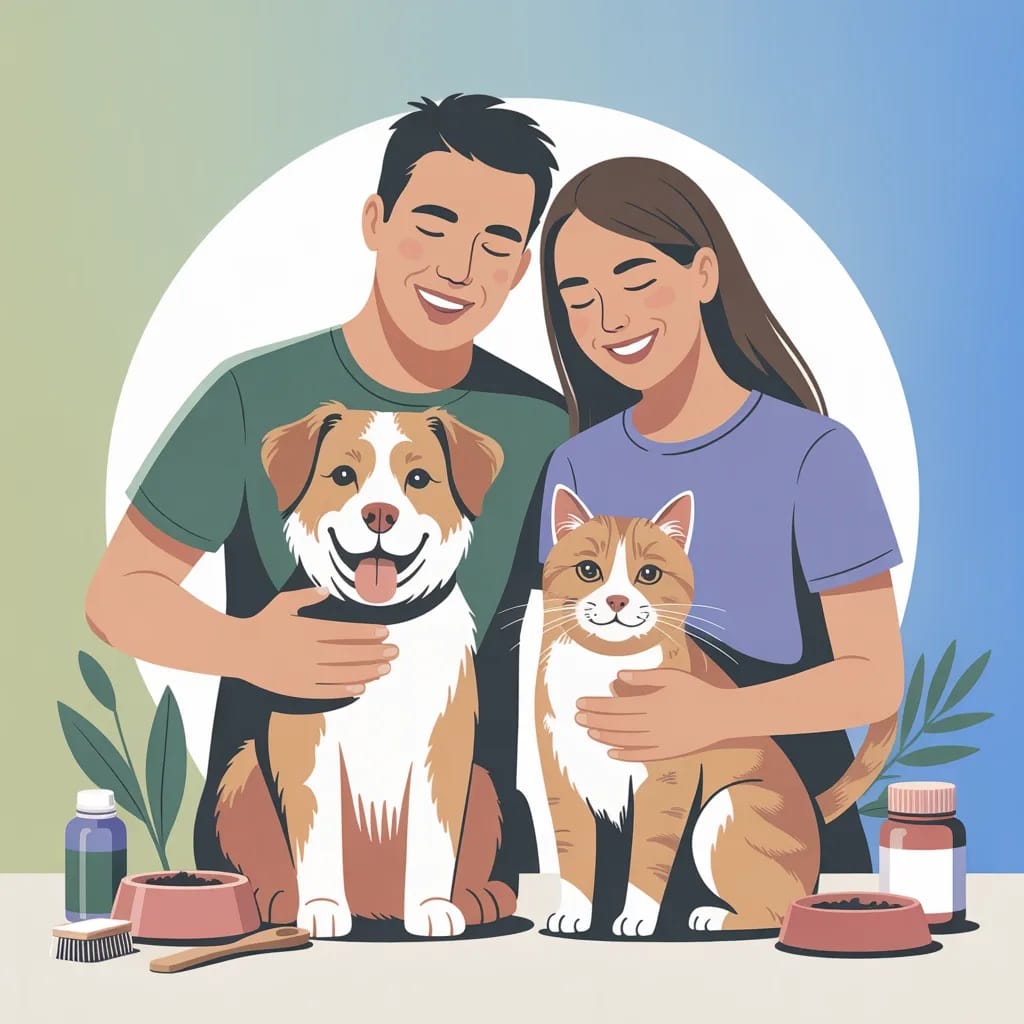 Get Involved - Hope Paws Support Fund Volunteer sharing a dog rescue story online