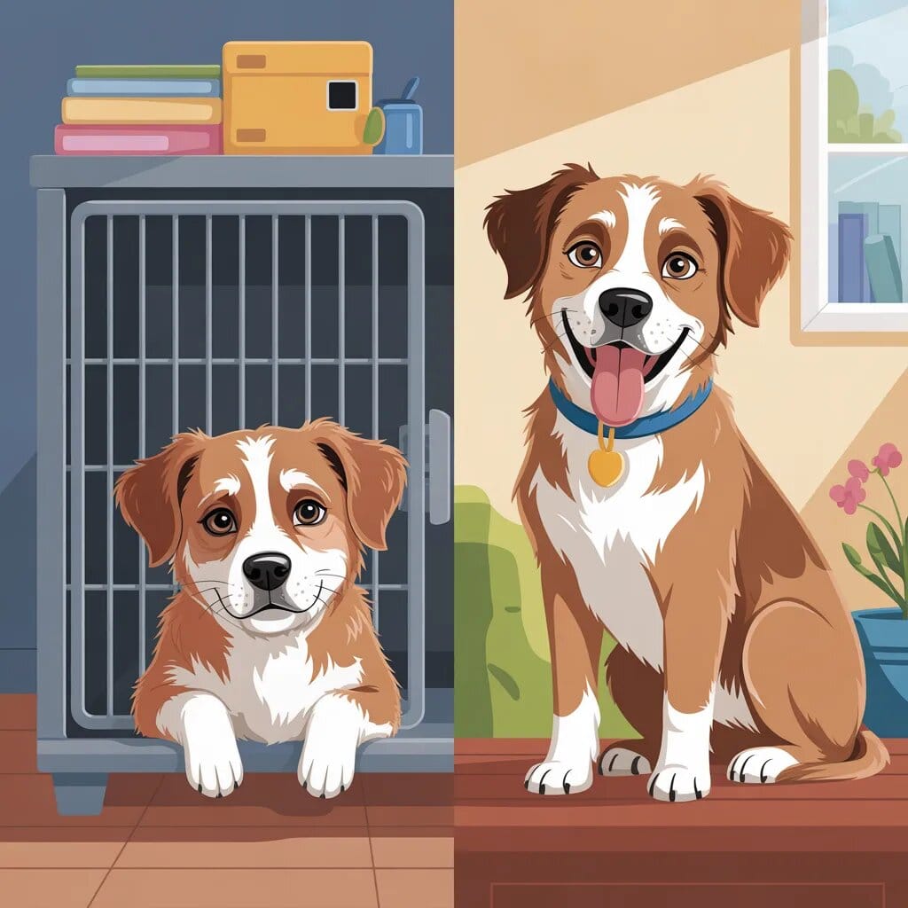 Get Involved - Hope Paws Support Fund Volunteer organizing adoption paperwork