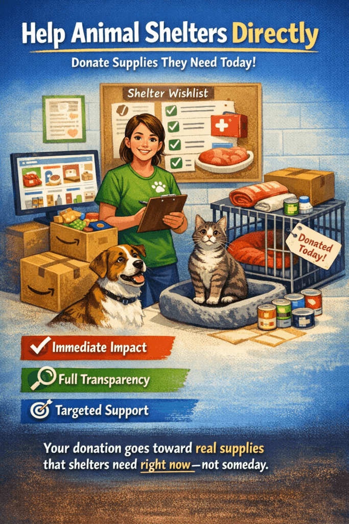 Direct Shelter Wish Lists - Hope Paws Support Fund Help Animal Shelters Directly