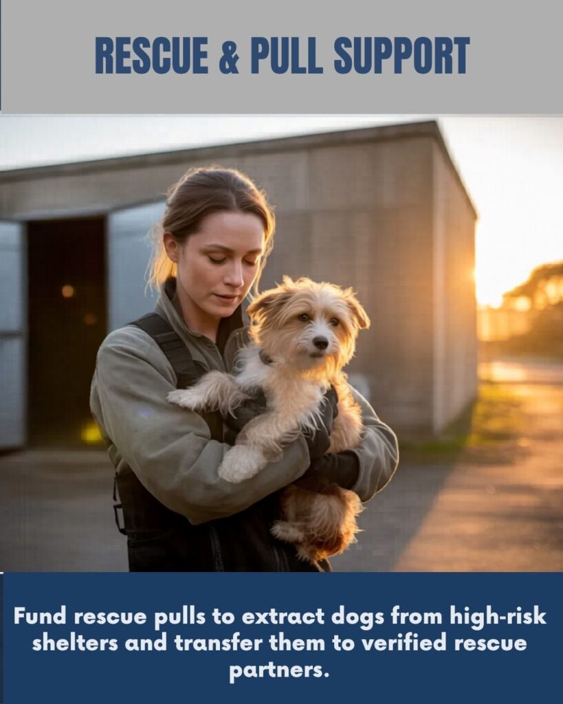 Who We Are & How We Save Dogs - Hope Paws Support Fund Rescue & Pull Support