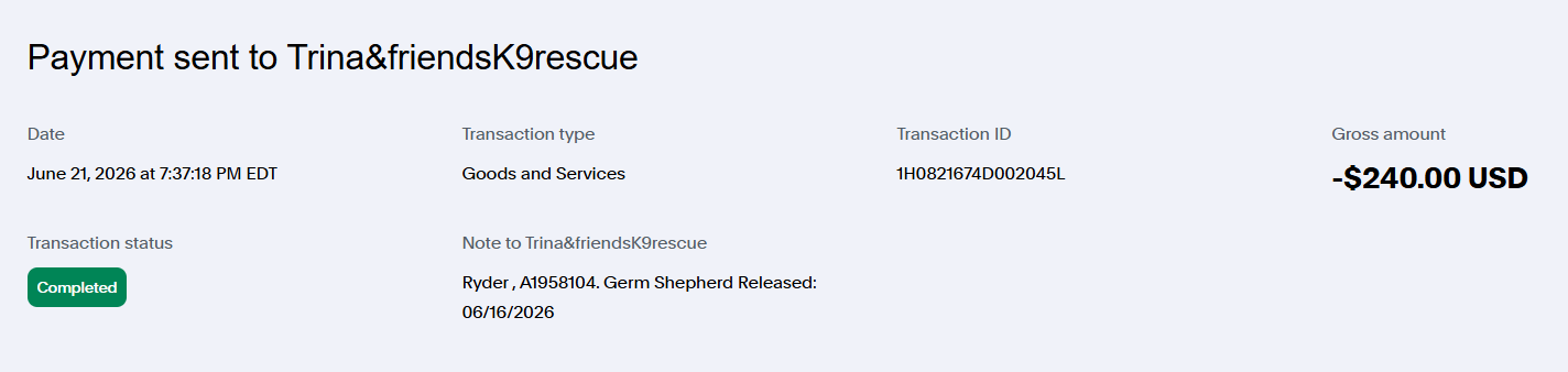 Payment Proof - Hope Paws Support Fund - image 19