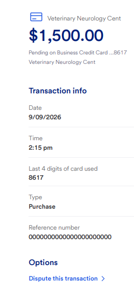 Payment Proof - Hope Paws Support Fund - payment edited